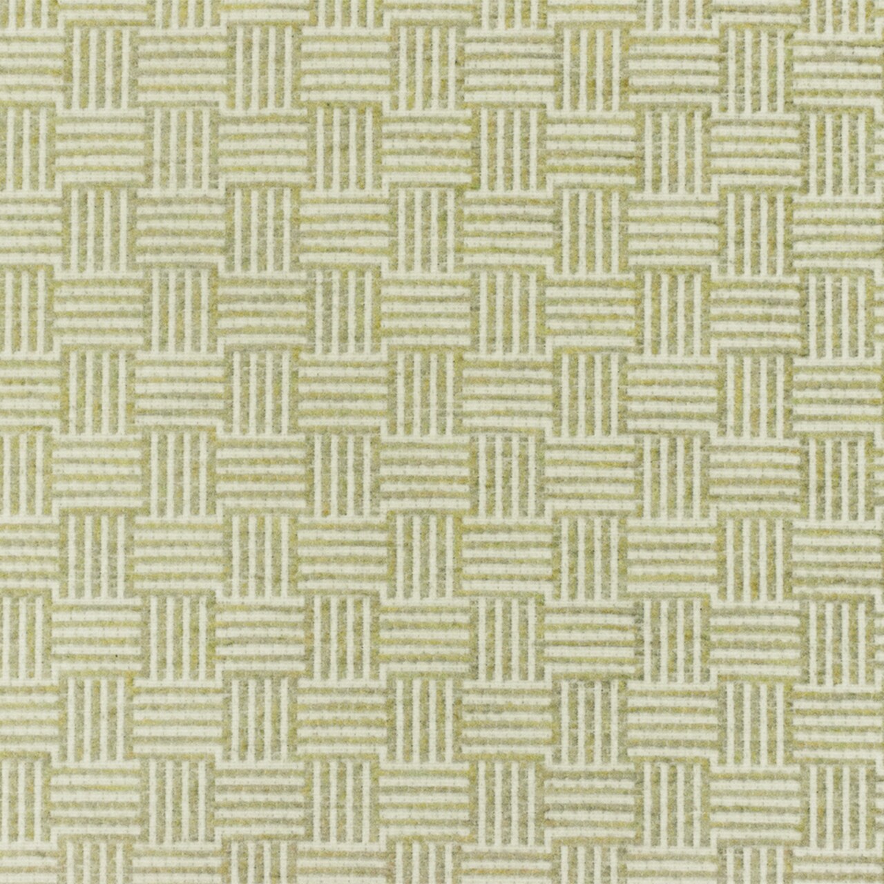 Olive Beige-White Abstract Poly Rayon Chenille Damask Decorating Fabric By the Yard